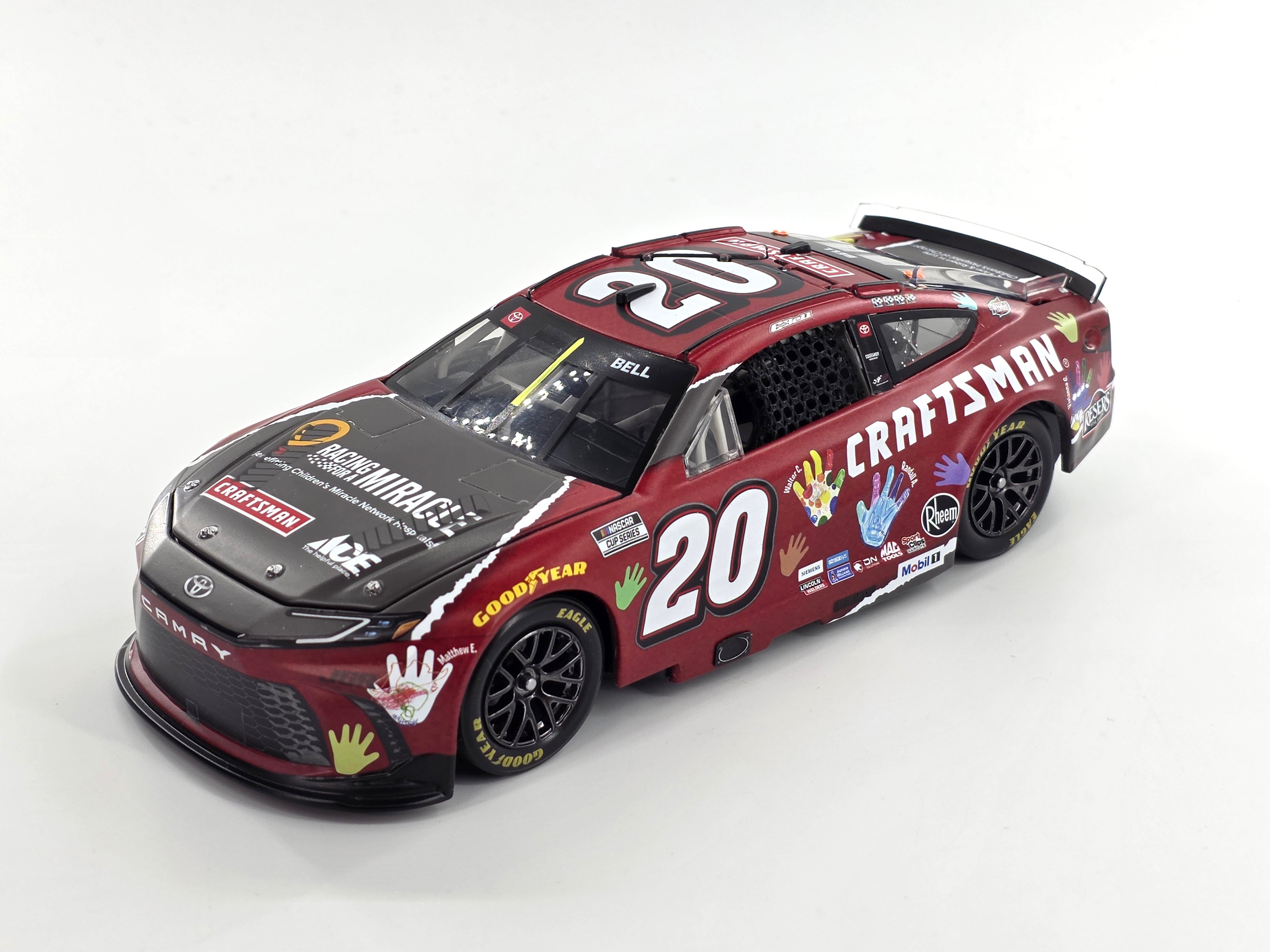 Christopher Bell 2025 Craftsman / Racing for a Miracle 1:24 Nascar