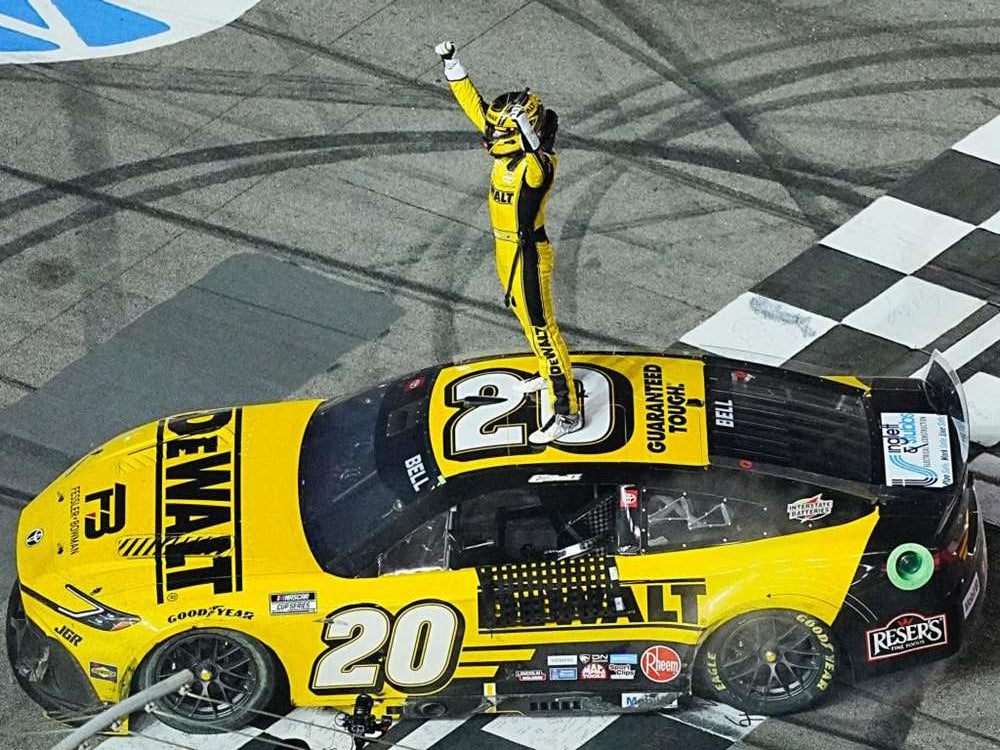 Christopher Bell 2025 Dewalt / Atlanta 2/23 Race Win1:24 Elite Nascar Diecast