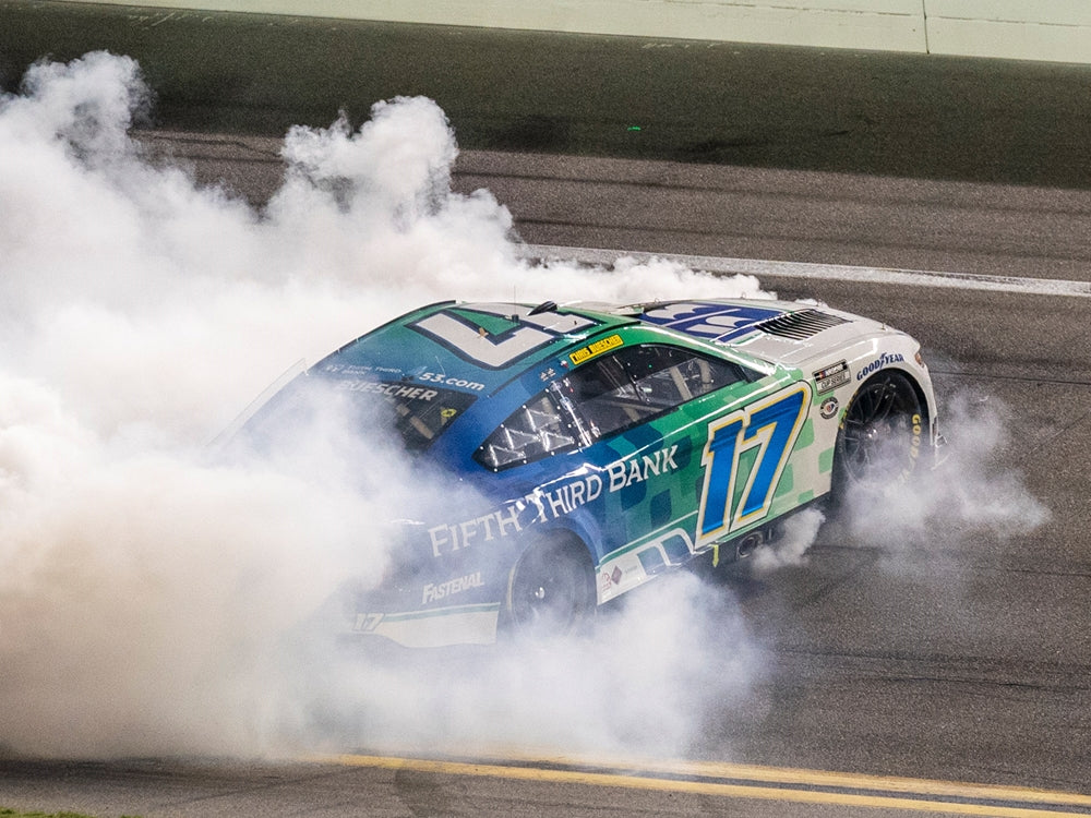Chris Buescher 2023 Fifth Third Daytona 8/26 Race Win 1:24 Elite Nascar Diecast - FOIL NUMBER CAR