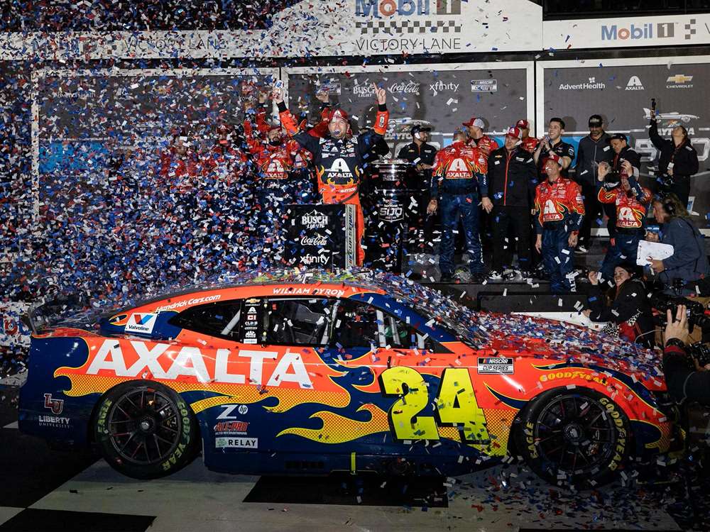 William Byron 2025 Axalta Daytona 500 Race Win 1:24 Elite Nascar Diecas