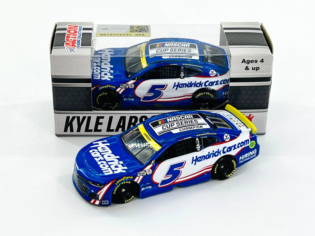Kyle Larson 2021 HendrickCars.com NASCAR Cup Series Champion 1:64 Nascar Diecast