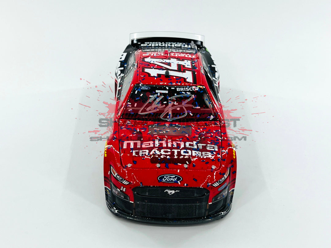 Chase Briscoe Autographed 2022 Mahindra Phoenix 3/13 First Cup Series Race Win 1:24 Nascar Diecast