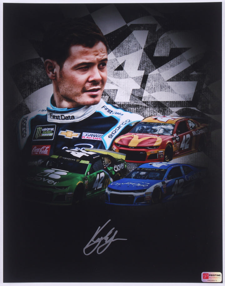 Kyle Larson Signed NASCAR 11x14 Photo (PA COA)