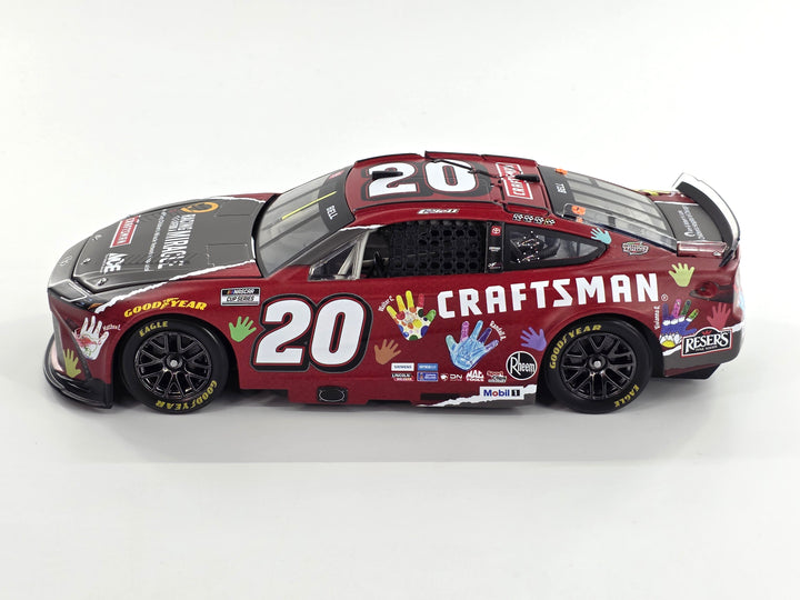 Christopher Bell 2025 Craftsman / Racing for a Miracle 1:24 Nascar Diecast