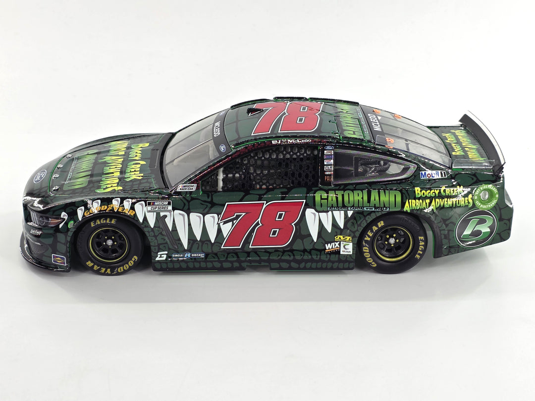 BJ McLeod 2021 Gatorland / Boggy Creek Airboat Rentals 1:24 Nascar Diecast
