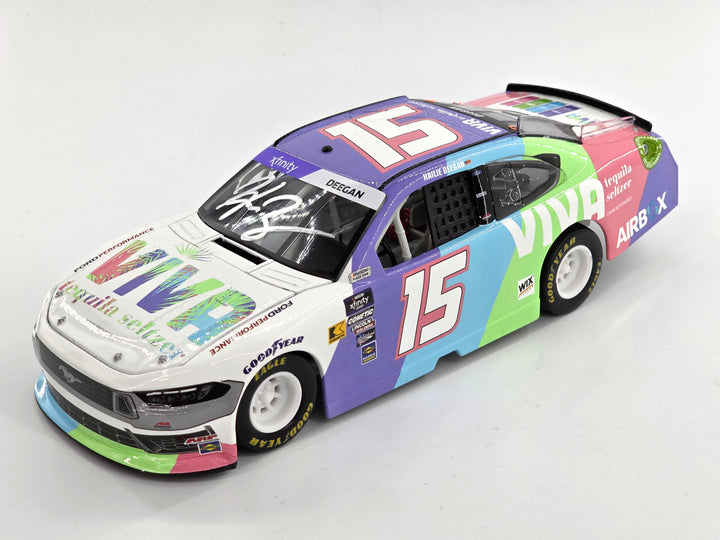 Hailie Deegan Autographed 2024 Viva Tequila Seltzer 1:24 Nascar Diecast - Xfinity Series