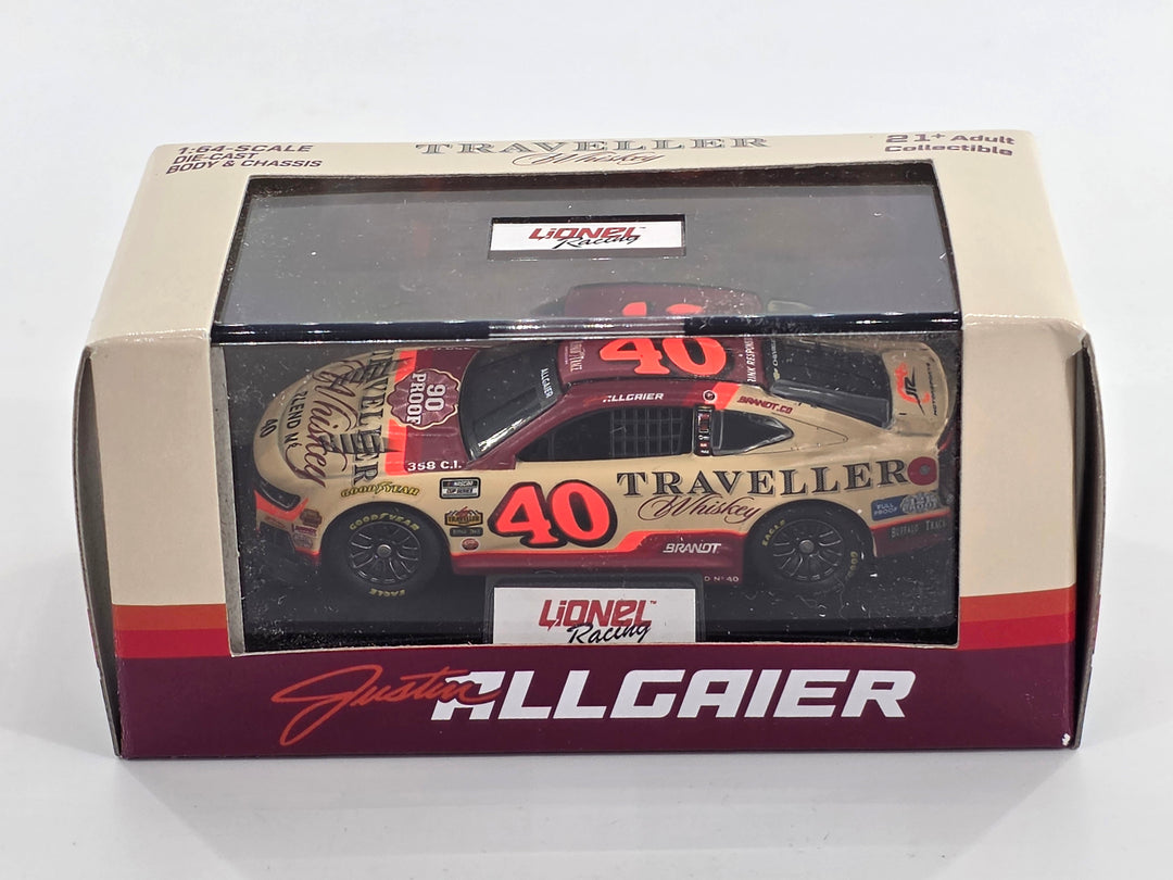 Justin Allgaier 2026 Traveller Whiskey 1:64 Nascar Diecast Acrylic Case