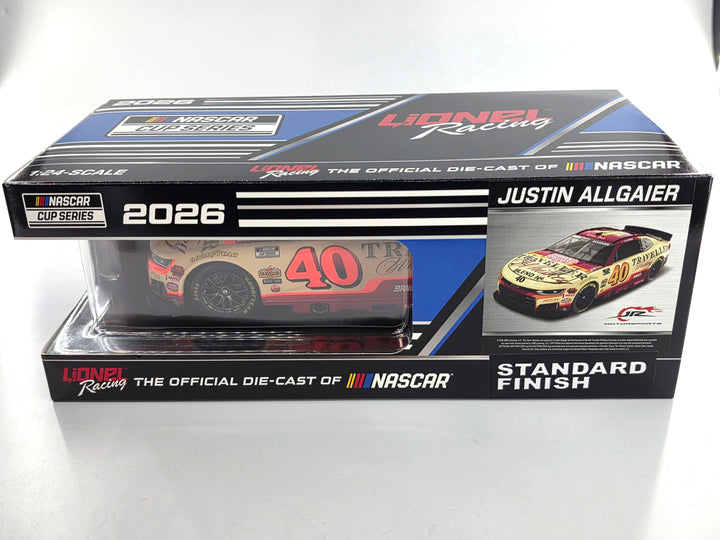 Justin Allgaier 2026 Traveller Whiskey 1:24 Nascar Diecast