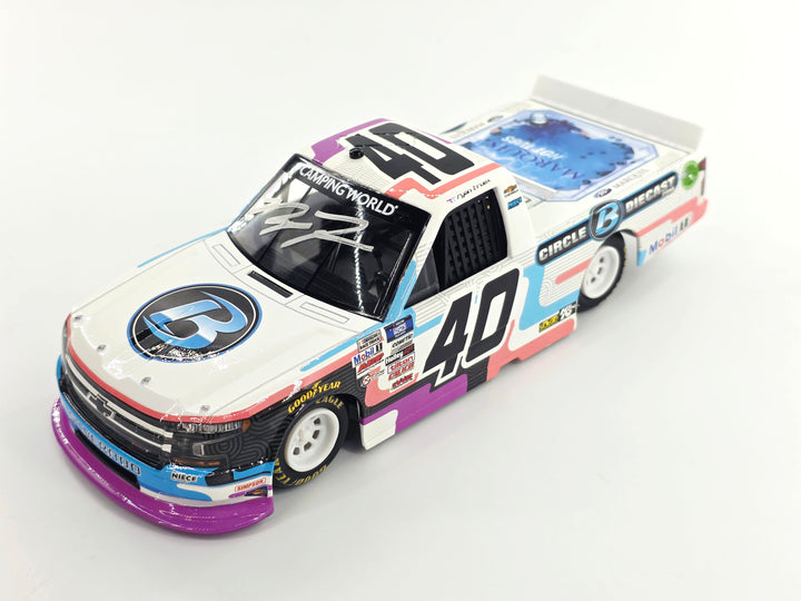 Ryan Truex Autographed 2021 CircleBDiecast.com Bristol Dirt Race 1:24 Nascar Diecast