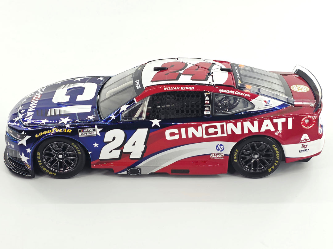 William Byron 2026 Cincinnati 1:24 Color Chrome Nascar Diecast