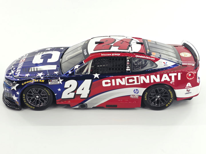 William Byron 2026 Cincinnati 1:24 Color Chrome Nascar Diecast