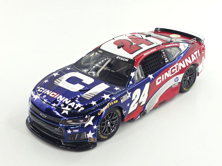 William Byron 2026 Cincinnati 1:24 Color Chrome Nascar Diecast