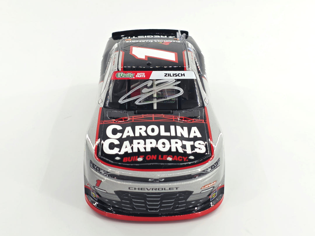 Connor Zilisch Autographed 2026 Carolina Carports 1:24 Xfinity Diecast