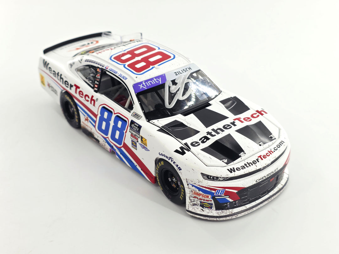 Connor Zilisch Autographed 2025 WeatherTech WWT 9/6/25 Gateway Race Win 1:24 Nascar Diecast