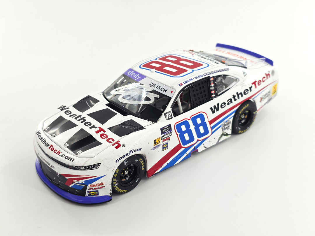 Connor Zilisch Autographed 2025 WeatherTech Charlotte Roval 10/4/25 Race Win 1:24 Nascar Diecast