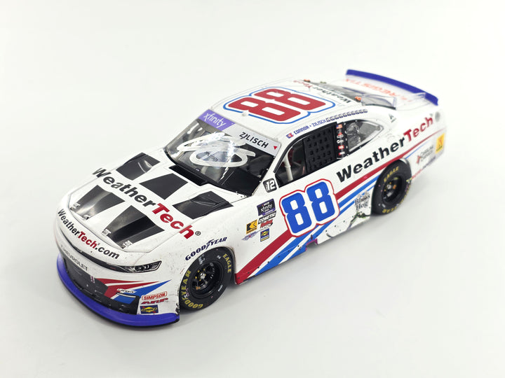 Connor Zilisch Autographed 2025 WeatherTech Charlotte Roval 10/4/25 Race Win 1:24 Nascar Diecast