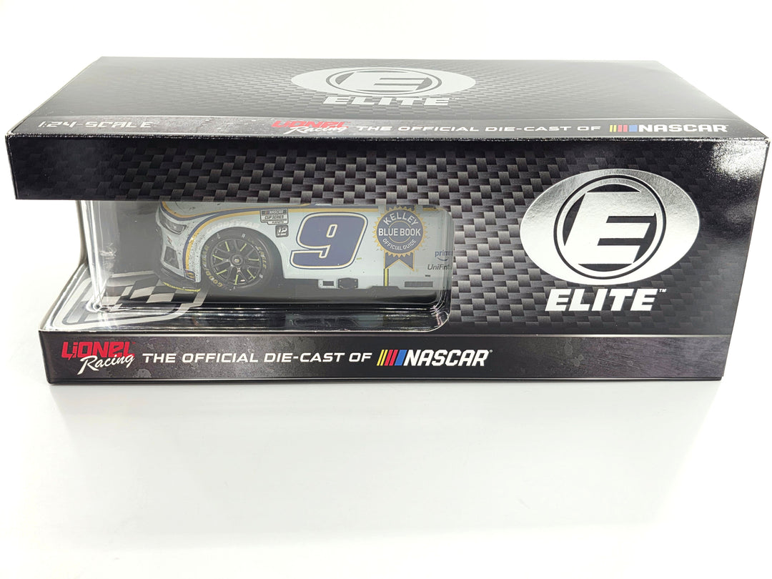 CHASE ELLIOTT 2025 KELLEY BLUE BOOK KANSAS RACED WIN 1:24 ELITE DIECAST