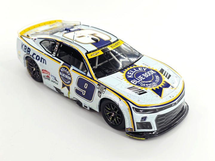 CHASE ELLIOTT 2025 KELLEY BLUE BOOK KANSAS RACED WIN 1:24 ELITE DIECAST