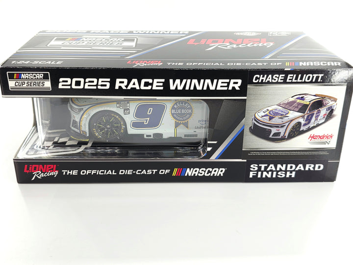 Chase Elliott 2025 Kelley Blue Book Kansas 9/28/25 Race Win 1:24 Nascar Diecast