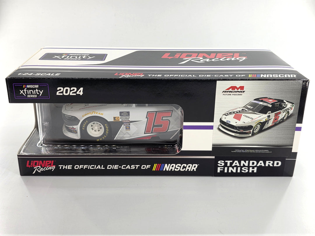 Hailie Deegan Autographed 2024 Klutch Vodka 1:24 Nascar Diecast - FOIL NUMBER CAR - Xfinity Series