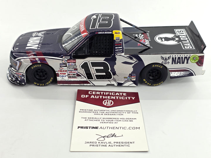 HAILIE DEEGAN Autographed 2023 NAVY 