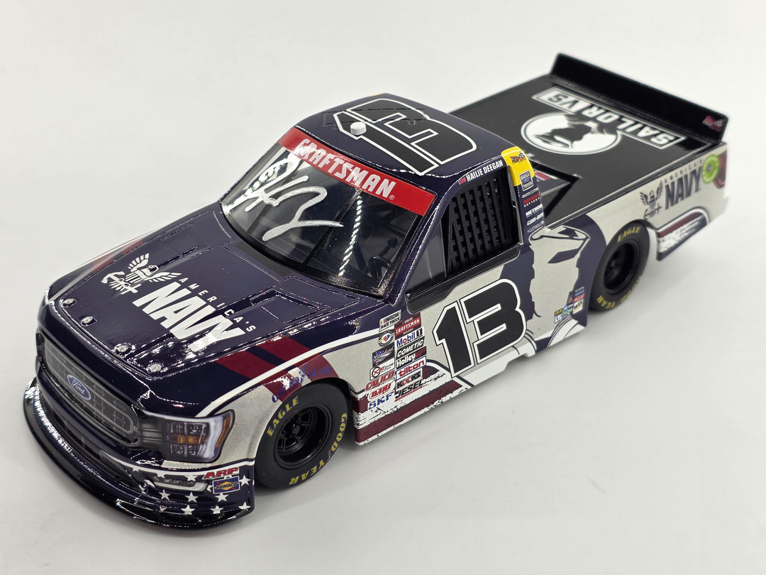 HAILIE DEEGAN Autographed 2023 NAVY 