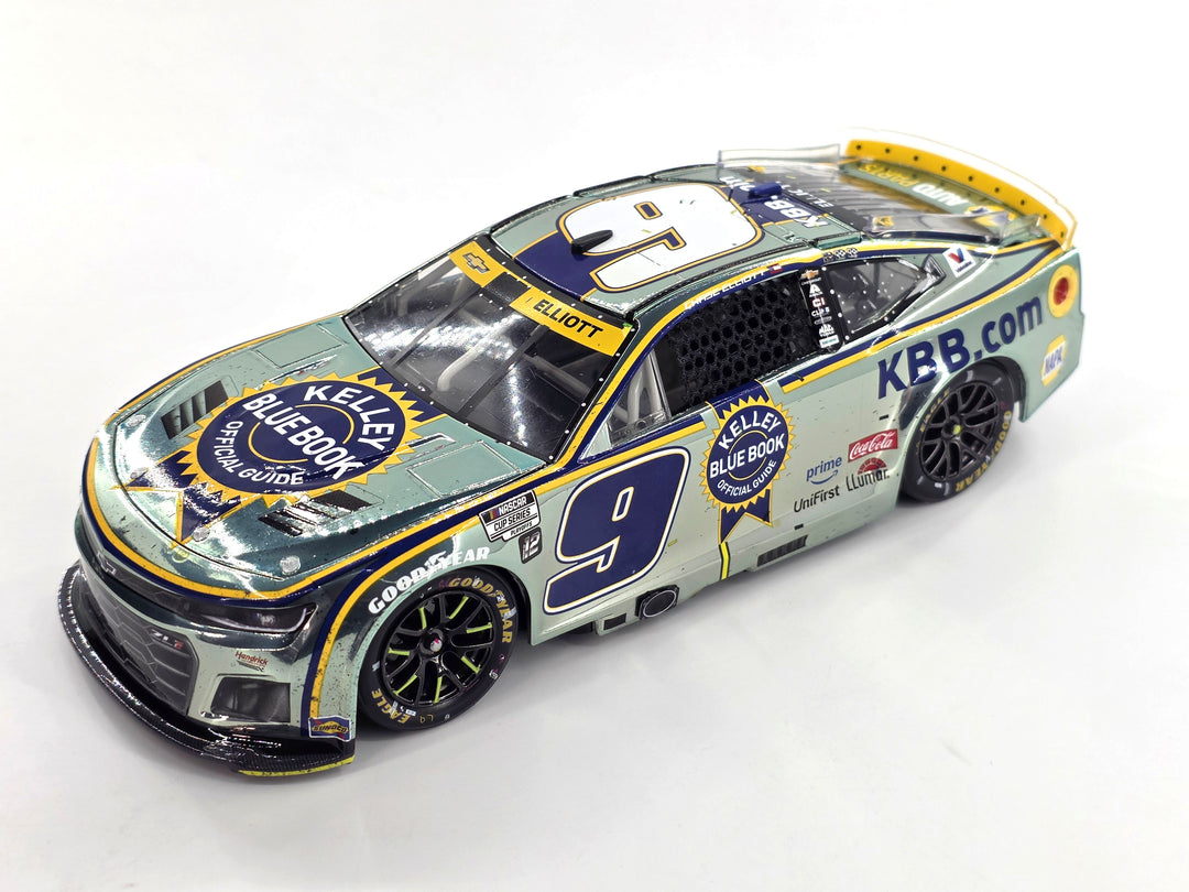 Chase Elliott 2025 Kelley Blue Book Kansas 9/28/25 Race Win 1:24 Color Chrome Nascar Diecast