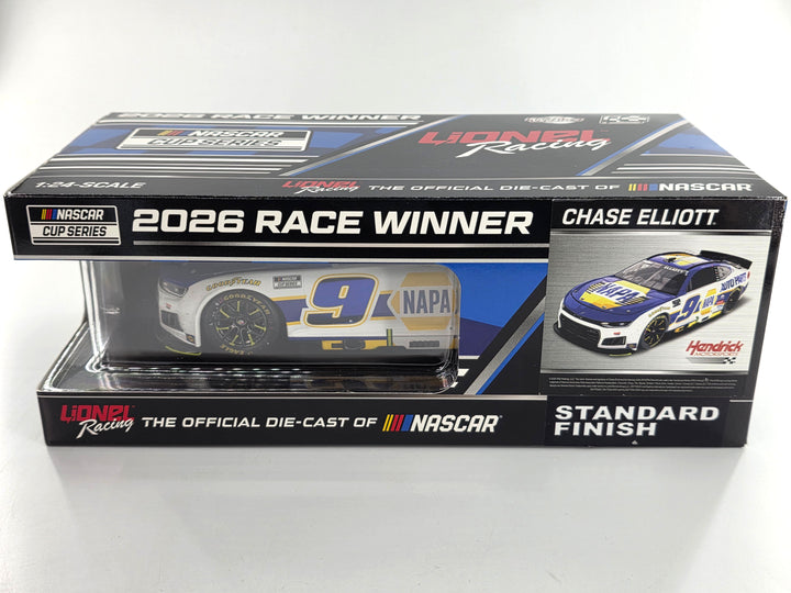 Chase Elliott 2026 Napa Duel 2 Daytona 2/12/26 Race Win 1:24 Nascar Diecast - FOIL NUMBER CAR