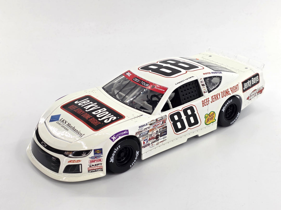 Caden Kvapil 2026 Jerky Boys 1:24 Dirt Late Model Diecast