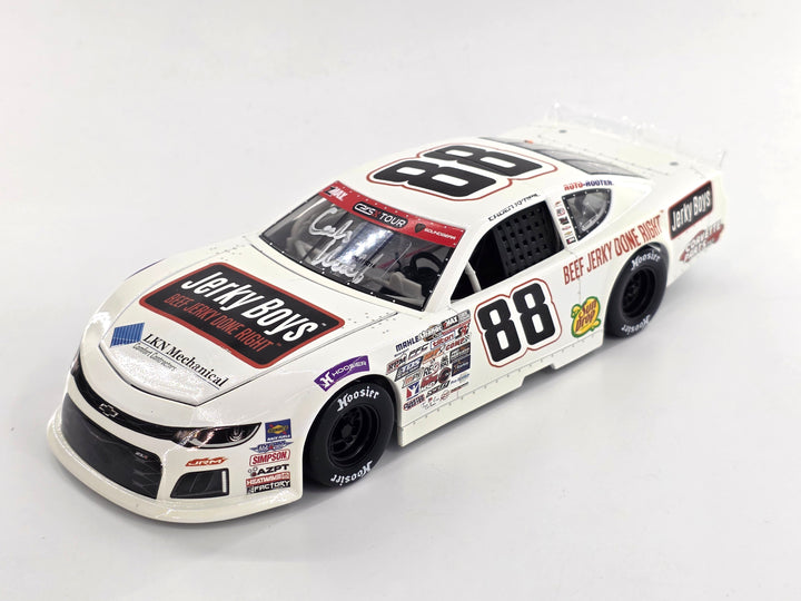 Caden Kvapil Autographed 2026 Jerky Boys 1:24 Dirt Late Model Diecast