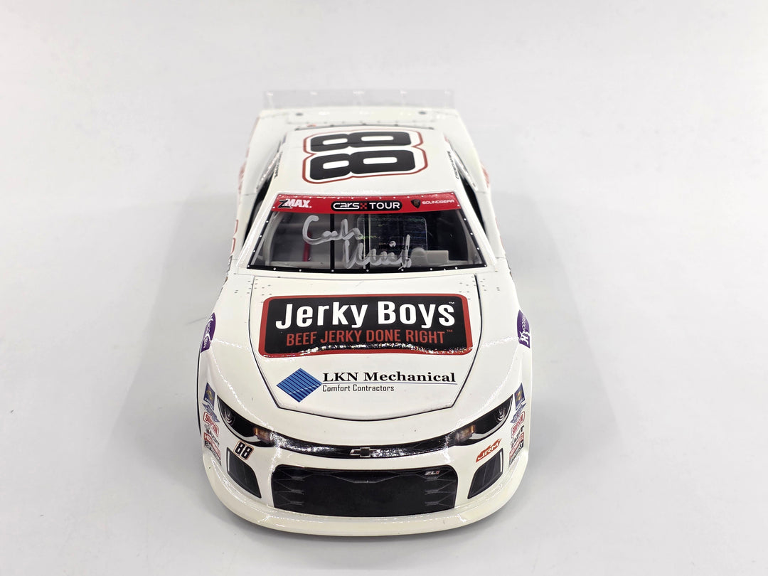 Caden Kvapil Autographed 2026 Jerky Boys 1:24 Dirt Late Model Diecast