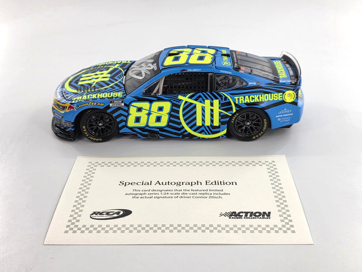 Connor Zilisch Autographed 2026 Trackhouse 1:24 Nascar Diecast