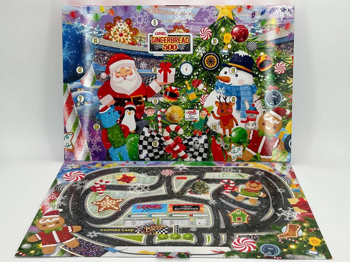 2025 Lionel Racing Advent Calendar w/ 12 1:64 Nascar Diecast