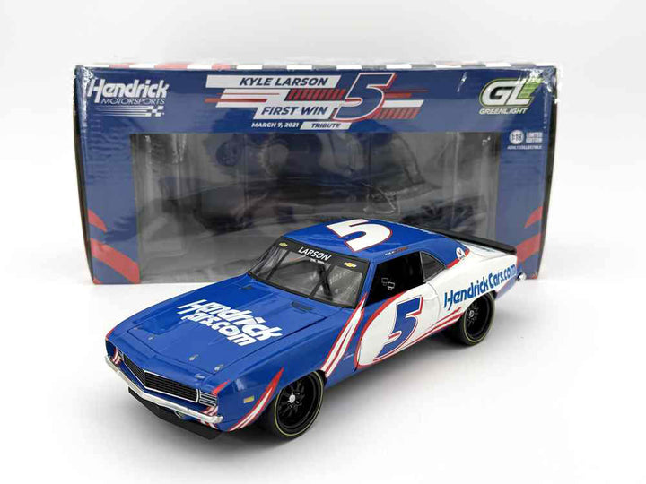 Kyle Larson 1969 Chevrolet Camaro Hendrick Motorsports First Win Tribute 1:18 Diecast