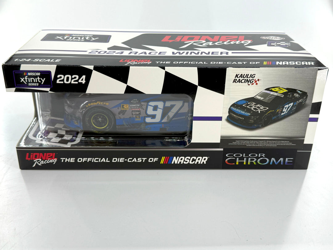 Shane van Gisbergen 2024 Quad Lock Portland 6/1 Race Win 1:24 Color Chrome Nascar Diecast - Xfinity Series