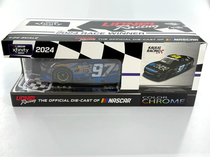Shane van Gisbergen 2024 Quad Lock Portland 6/1 Race Win 1:24 Color Chrome Nascar Diecast - Xfinity Series
