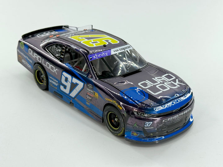 Shane van Gisbergen 2024 Quad Lock Portland 6/1 Race Win 1:24 Color Chrome Nascar Diecast - Xfinity Series