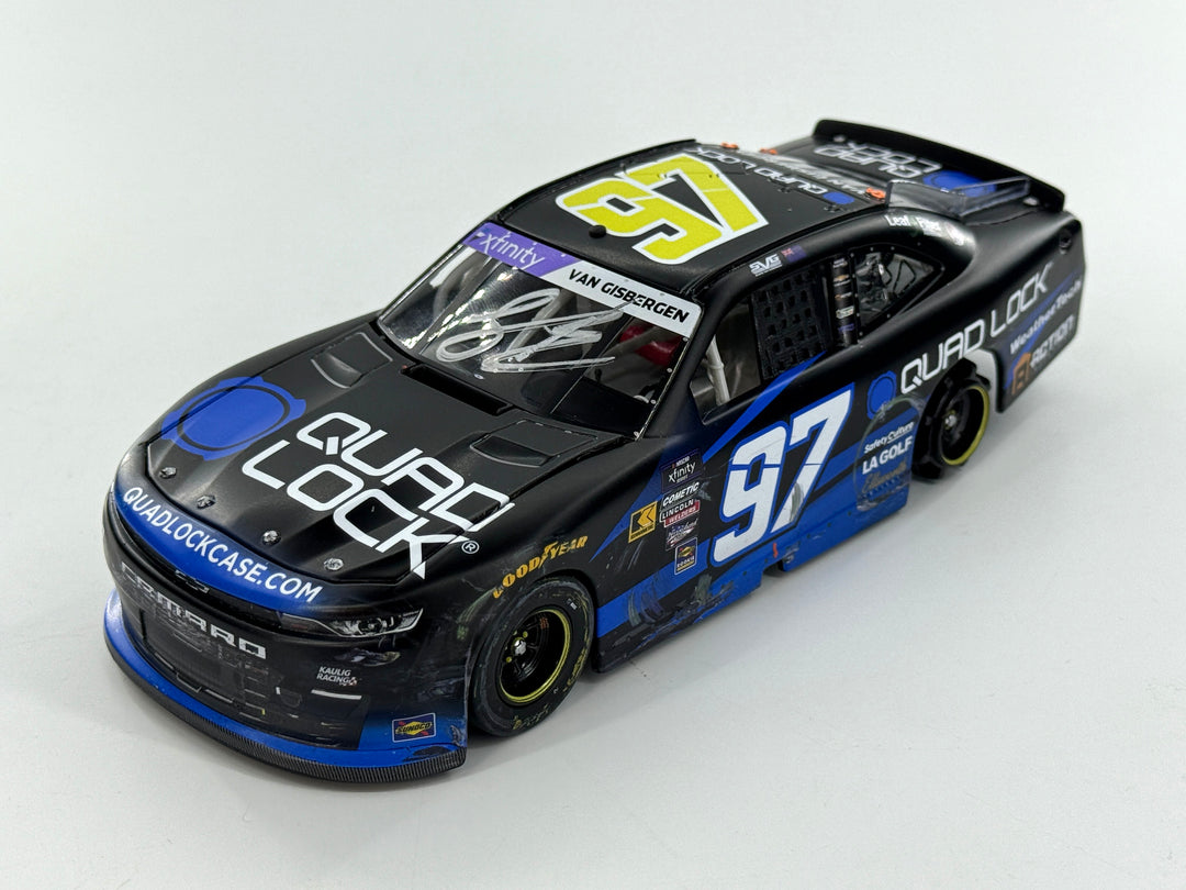Shane van Gisbergen Autographed 2024 Quad Lock Portland 6/1 Race Win 1:24 Nascar Diecast - Xfinity Series