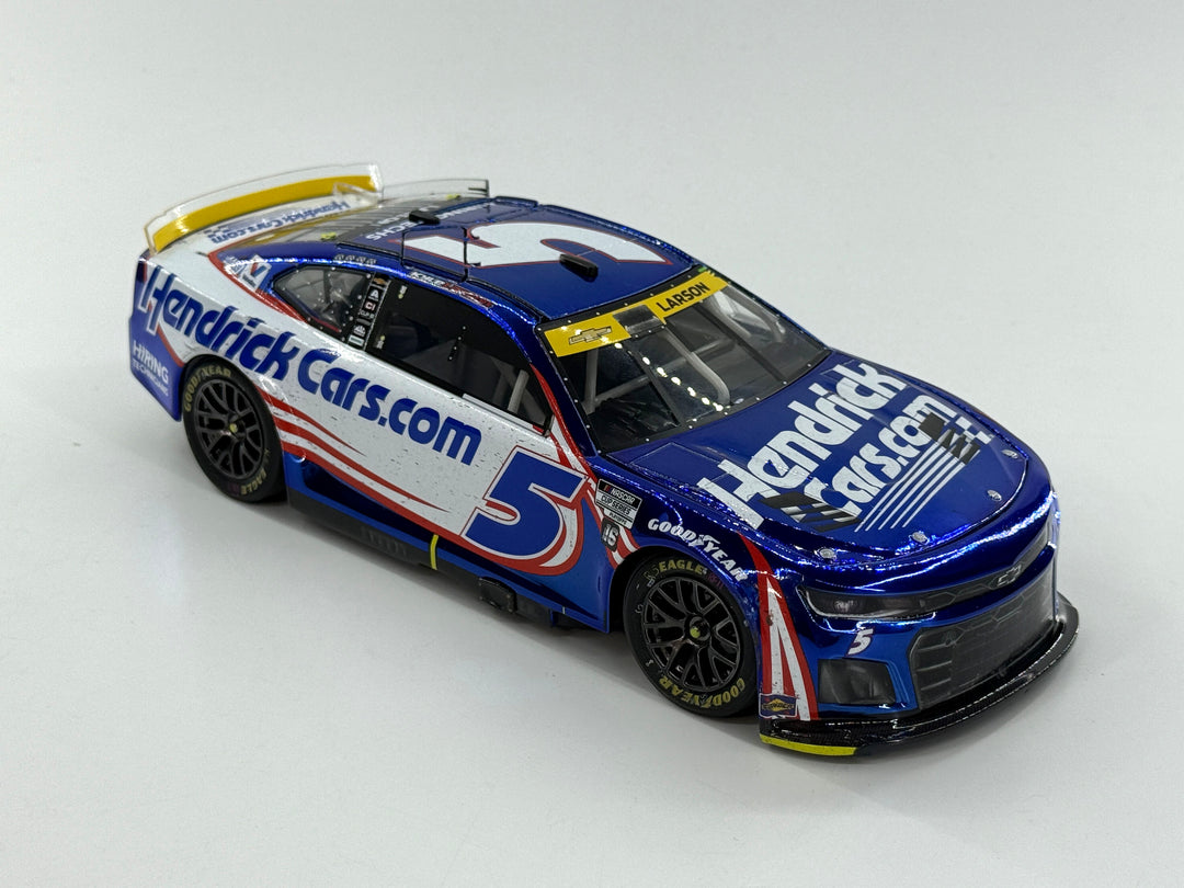Kyle Larson 2024 Hendrickcars.com Bristol 9/21 Race Win 1:24 Color Chrome Nascar Diecast
