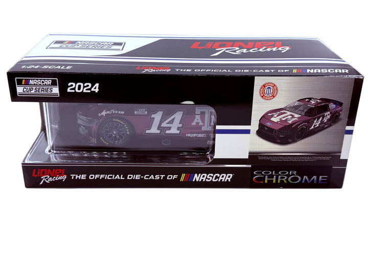 Chase Briscoe 2024 Texas A&M 1:24 Color Chrome Nascar Diecast