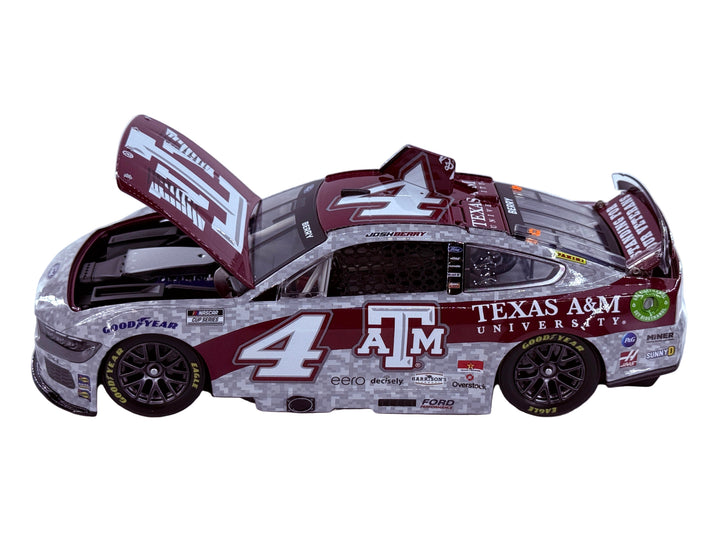 Josh Berry 2024 Texas A&M 1:24 Elite Nascar Diecast