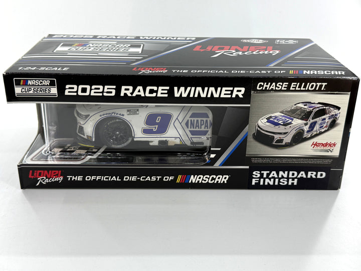 Chase Elliott 2025 Napa White Cook Out Clash 2/2 Race Win 1:24 Nascar Diecast