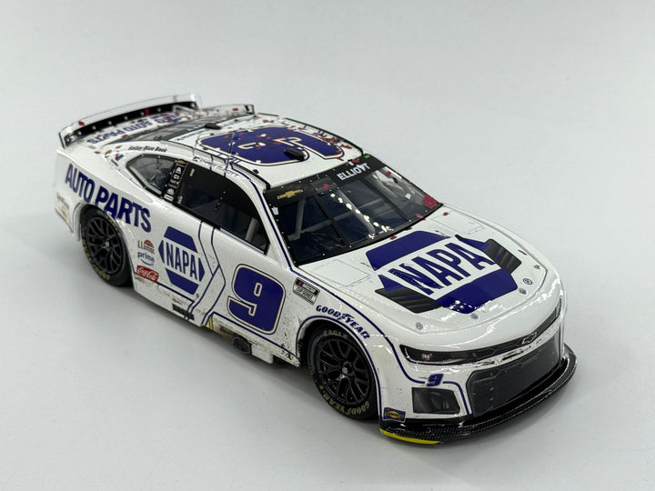 Chase Elliott 2025 Napa White Cook Out Clash 2/2 Race Win 1:24 Nascar Diecast