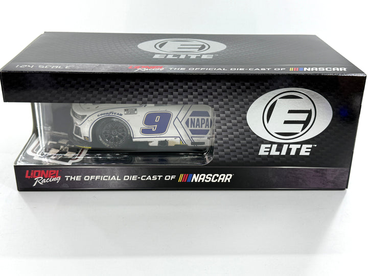 Chase Elliott 2025 Napa White Cook Out Clash 2/2 Race Win 1:24 Elite Nascar Diecast