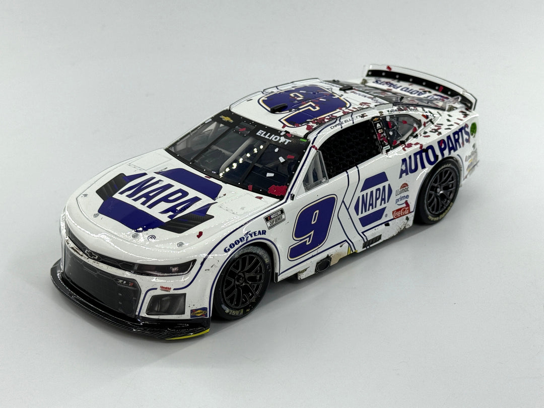 Chase Elliott 2025 Napa White Cook Out Clash 2/2 Race Win 1:24 Nascar Diecast