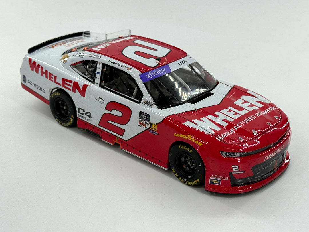 Jesse Love 2025 Whelen Daytona 2/15 Race Win 1:24 Nascar Diecast - Xfinity Series