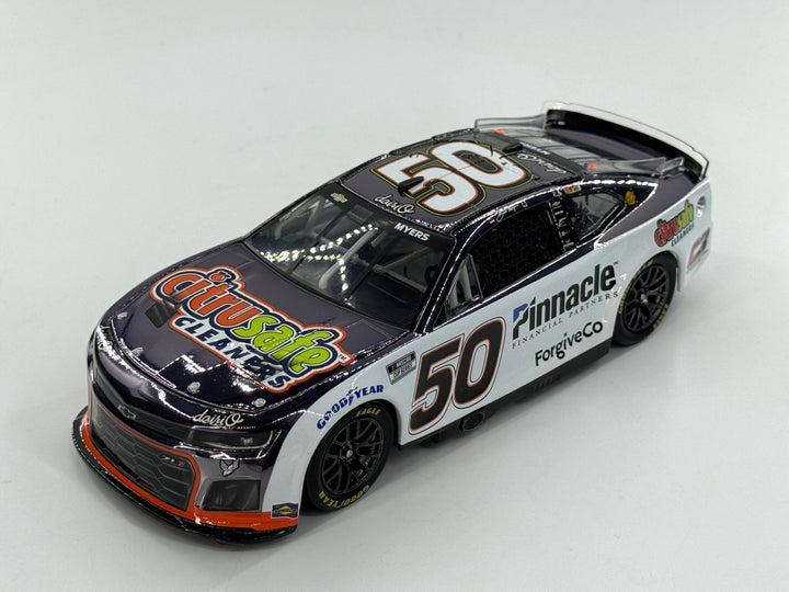 Burt Myers 2025 Citrusafe Cleaners 1:24 Color Chrome Nascar Diecast *DOOR NUMBER*