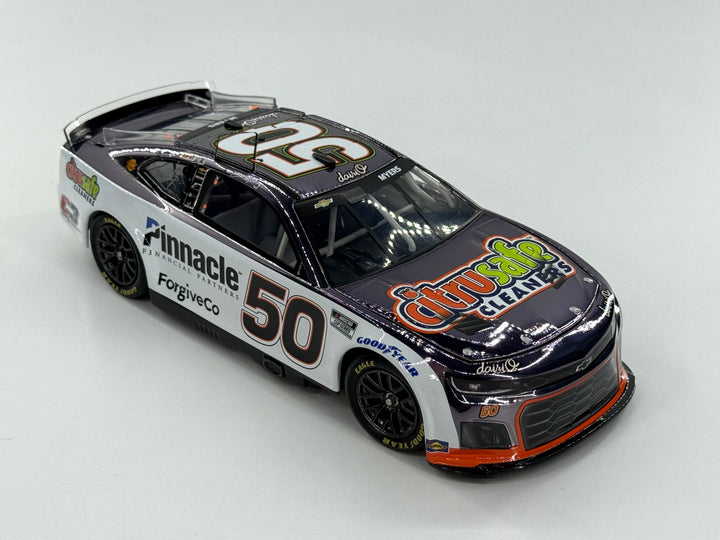 Burt Myers 2025 Citrusafe Cleaners 1:24 Color Chrome Nascar Diecast *DOOR NUMBER*