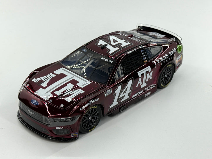 Chase Briscoe 2024 Texas A&M 1:24 Color Chrome Nascar Diecast