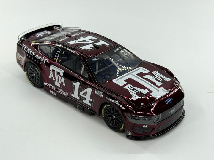 Chase Briscoe 2024 Texas A&M 1:24 Color Chrome Nascar Diecast